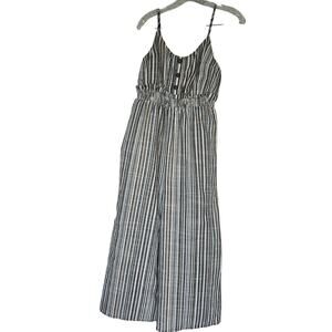 Fika The Brand Medium Neutral Linen Jumper Boho Coastal Grandma Lined Festival